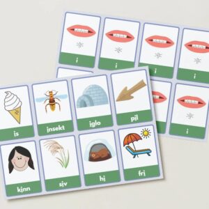 SpeakÆpp uttalekort