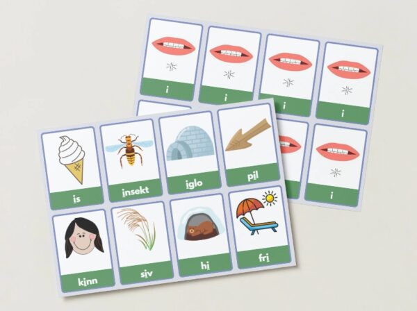 SpeakÆpp uttalekort